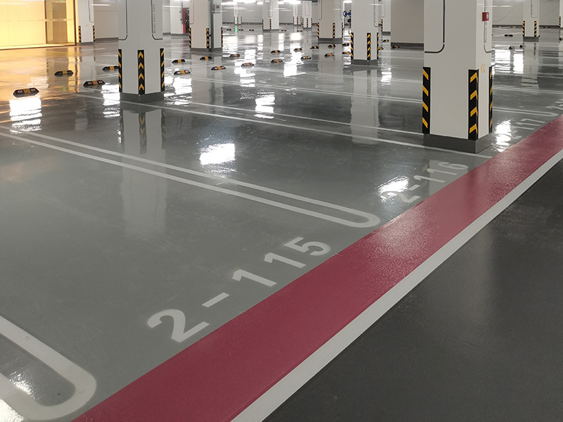 橘紋環(huán)氧砂漿地坪(圖3) 橘紋環(huán)氧砂漿地坪(圖3)